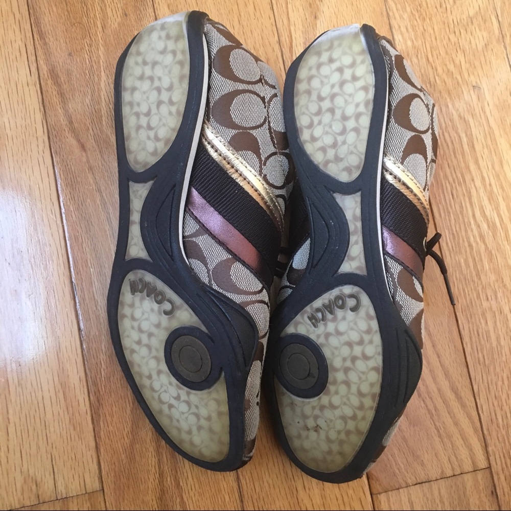 Coach 8.5 Logo Authentic Jayme Sneakers - Picture 3 of 5